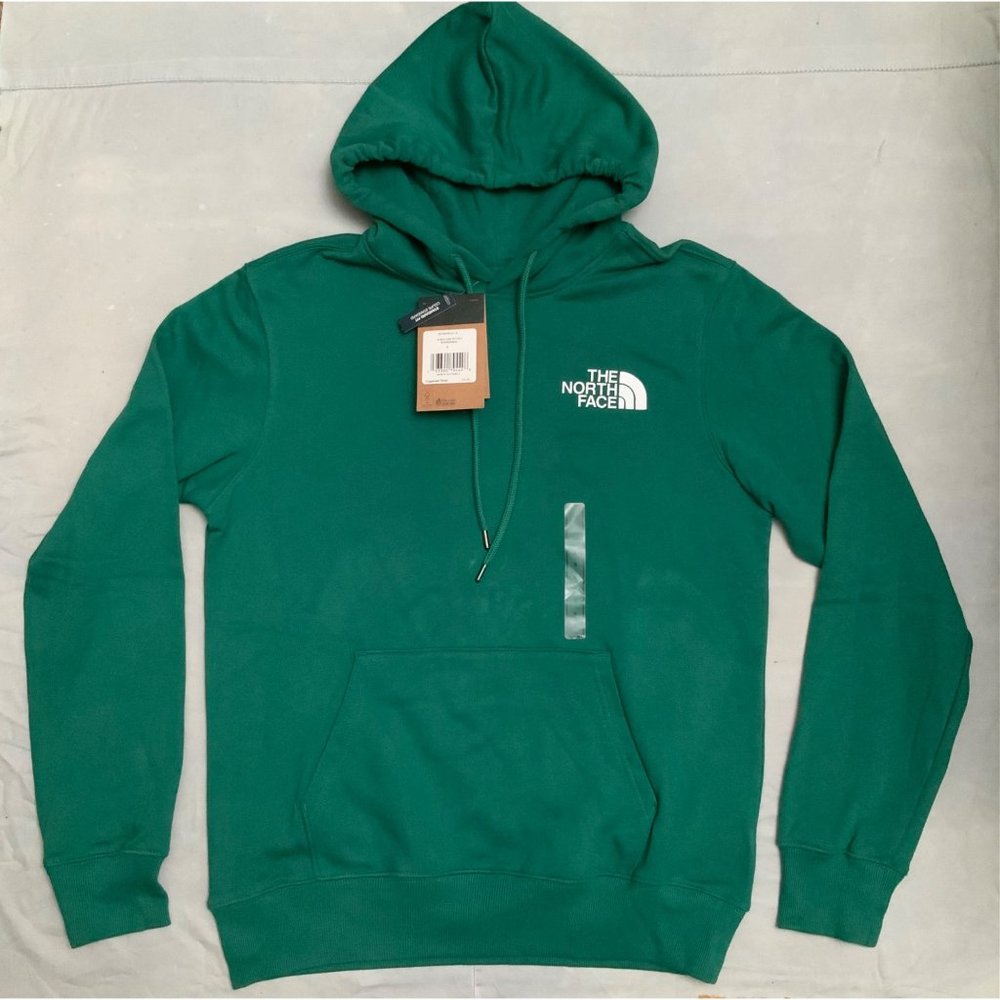Green North Face Hoodie